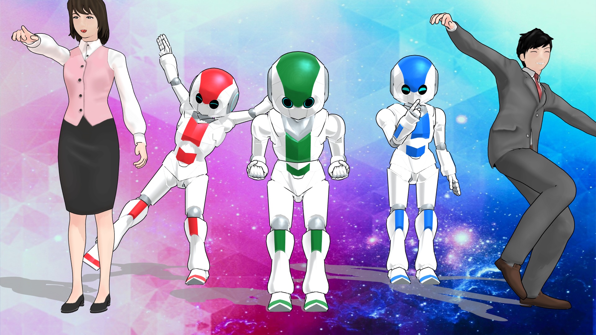 Image Caption: An example of agents interacting with humans in the study.    Image Credit: Takahiro Tsumura, CC-BY 4.0 (https://creativecommons.org/licenses/by/4.0/)