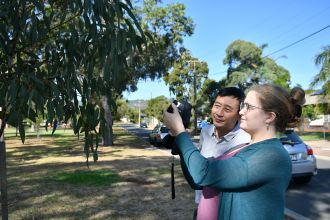 handheld camera maps tree health
