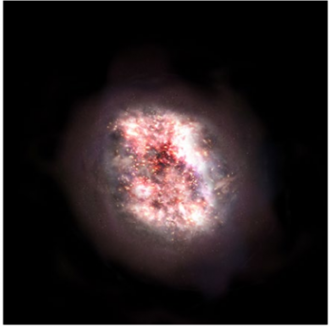 Newly discovered galaxy
