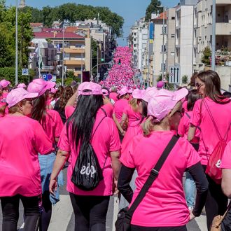Breast Cancer Awareness event in Portugal