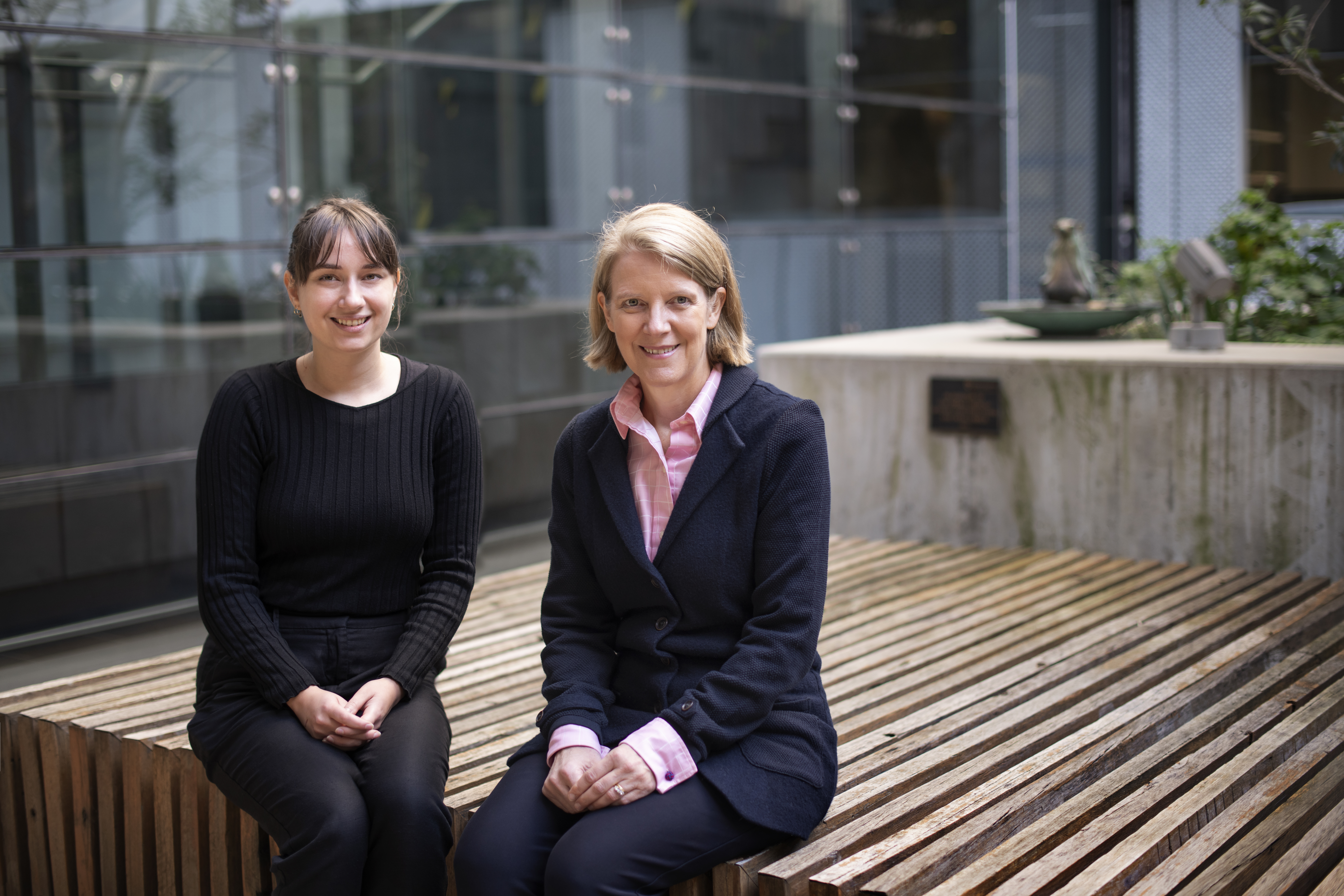 Dr Ksenija Nesic (left), Professor Clare Scott (right) and colleagues led the research. Credit: WEHI