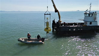 CSIRO’s HydraSpectra water sensor installation