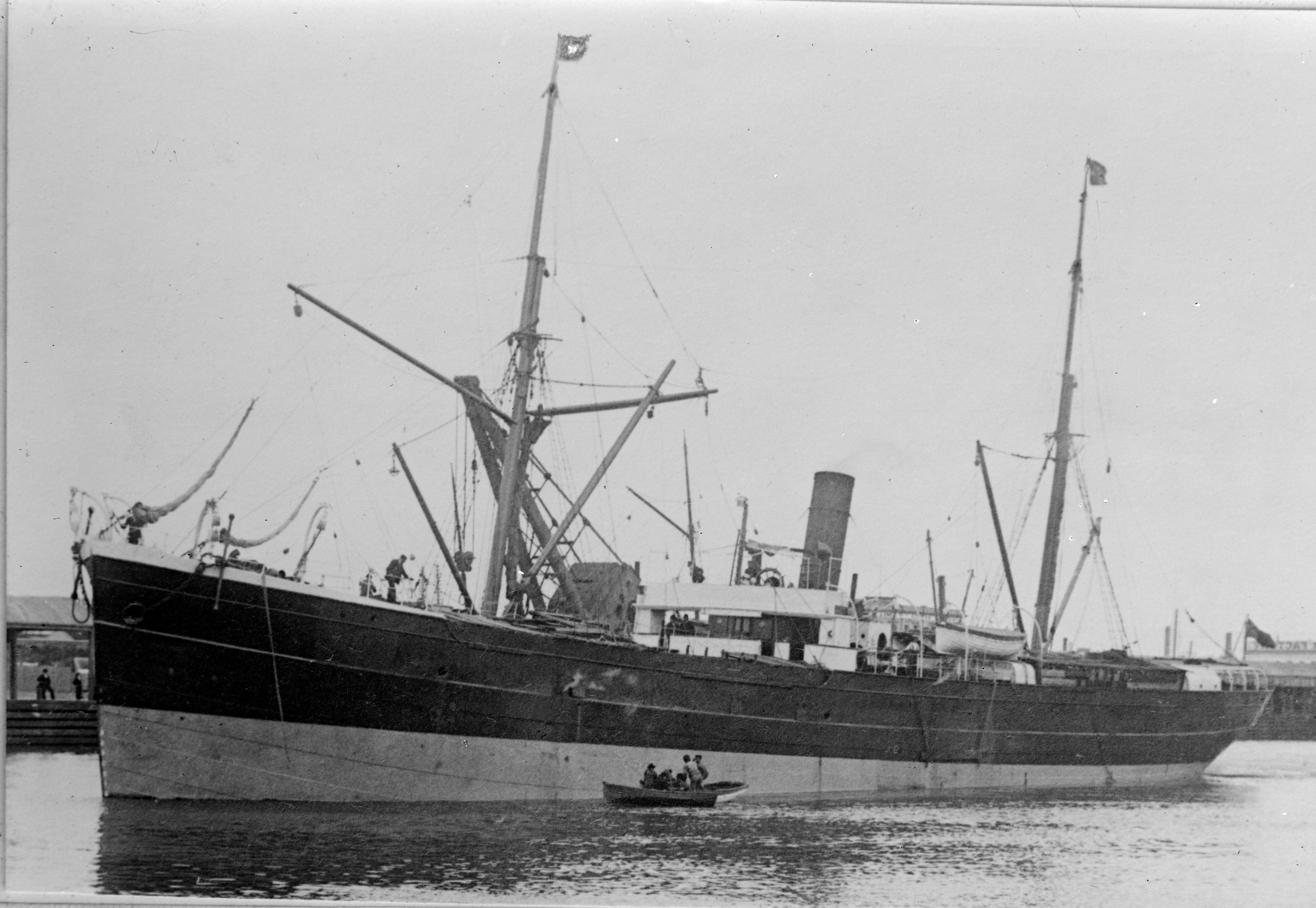 SS NEMESIS, a 73m steamship that disappeared off NSW in 1904 with 32 lives lost. Courtesy Mitchell Library, State Library of New South Wales.