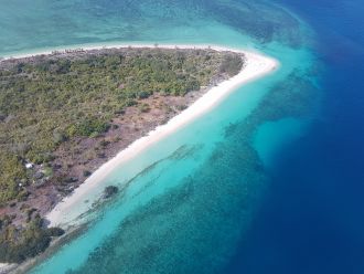 Aerial image of Torres Strait