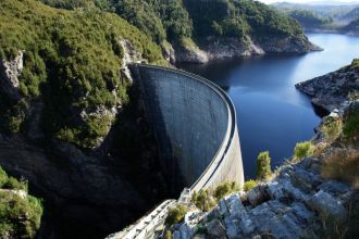 Gordon Dam, Tasmania (Australia)