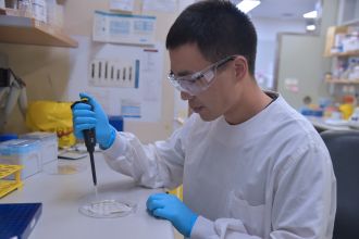 PhD scholar Quan Zhou 