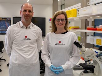 Professor Steven Lane and Dr Claudia Bruedigam