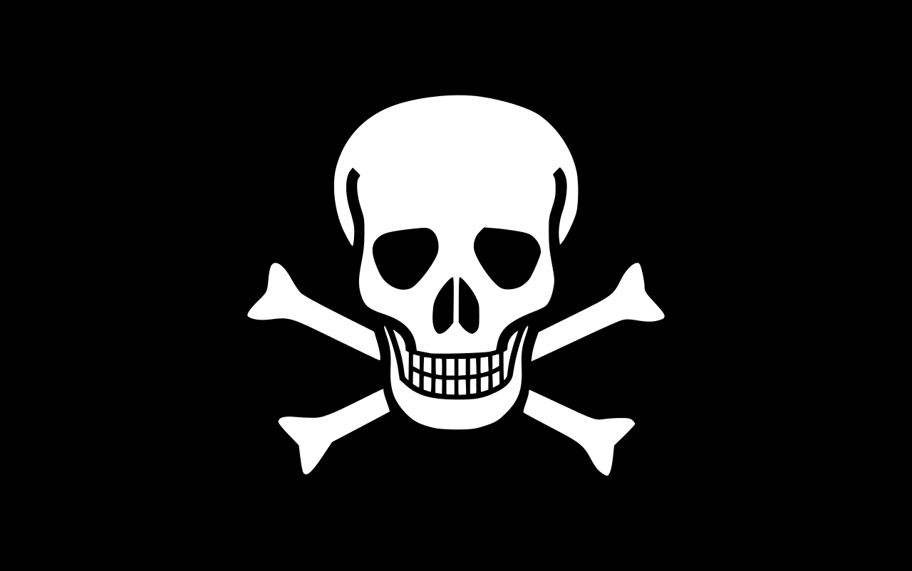 Pirate_Flag By Oren neu dag - Own work, CC BY-SA 3.0