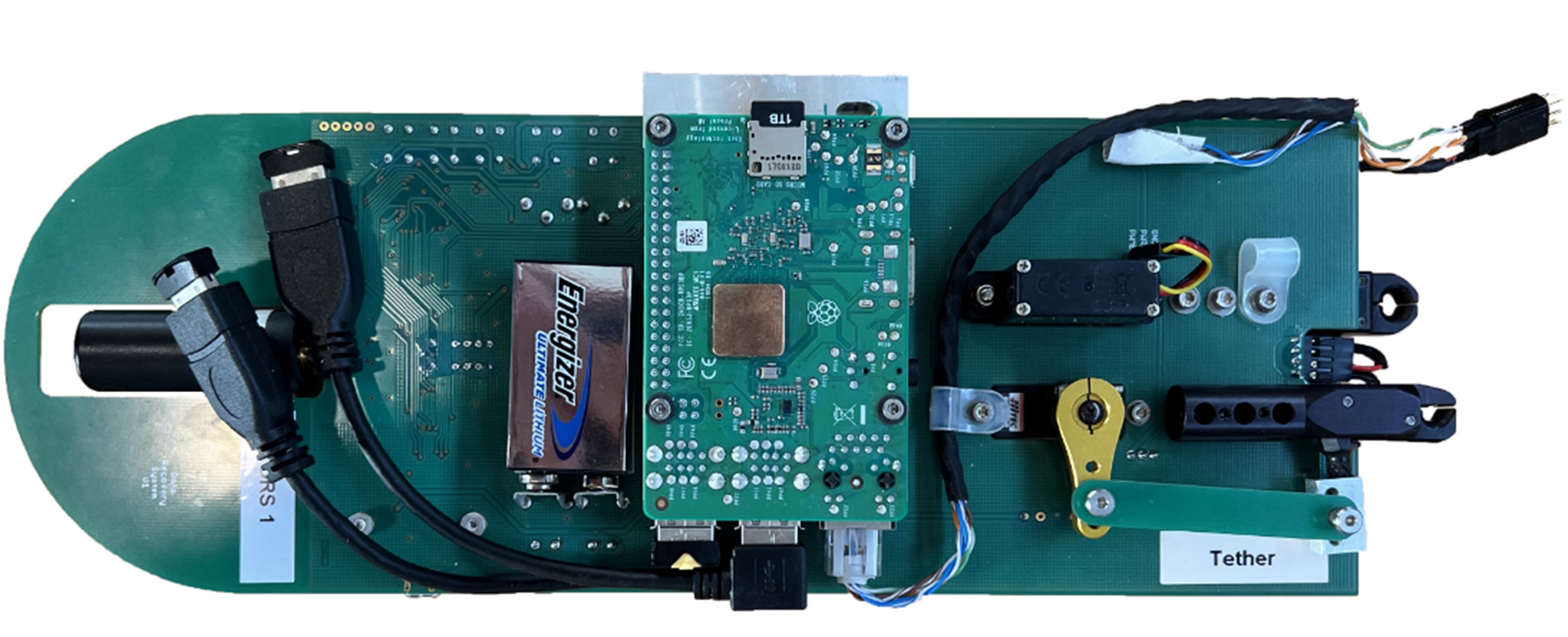 Internal view of the Data Recovery System. [Credit: Sirks et al.]