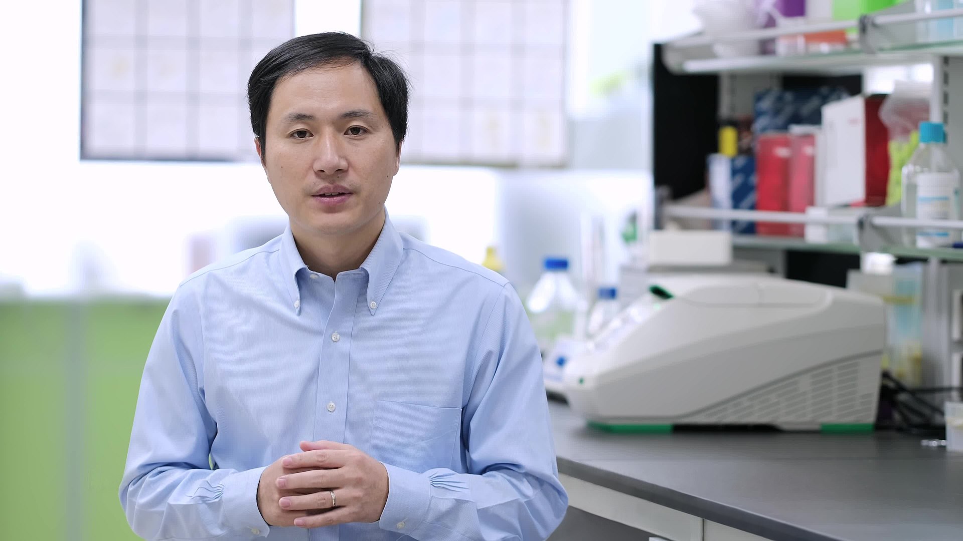 He_Jiankui By The He Lab - This file has been extracted from another file - About Lulu and Nana- Twin Girls Born Healthy After Gene Surgery As Single-Cell Embryos.webmPlay