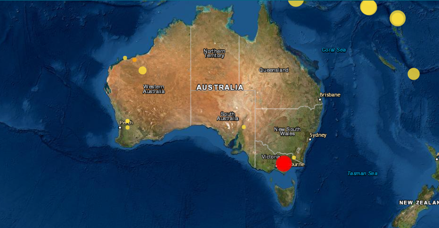 Image: Earthquakes@GA