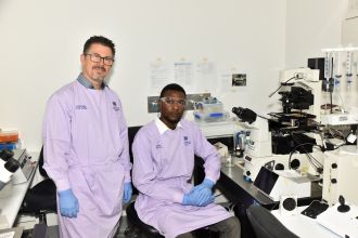 Professor Frederic Meunier and Dr Isaac Akefe