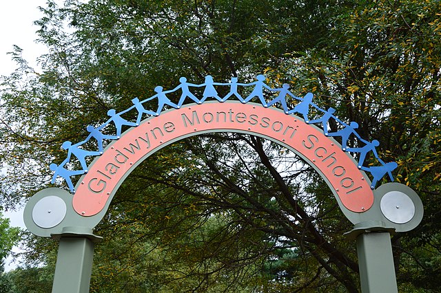 Gladwyne Montessori School, credit Wikimedia Commons.