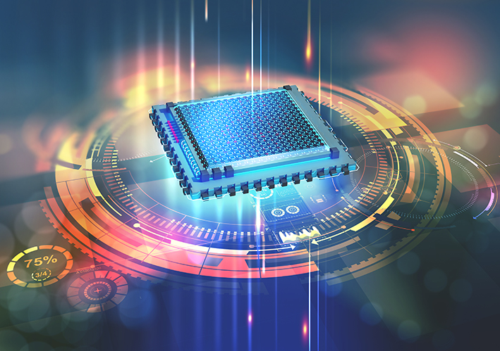 Controlling qubit spins in silicon ensures the production of future quantum computer chips can use existing manufacturing technology. Image: Shutterstock