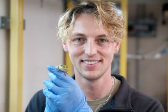 Researcher Dr Anthony Waddle