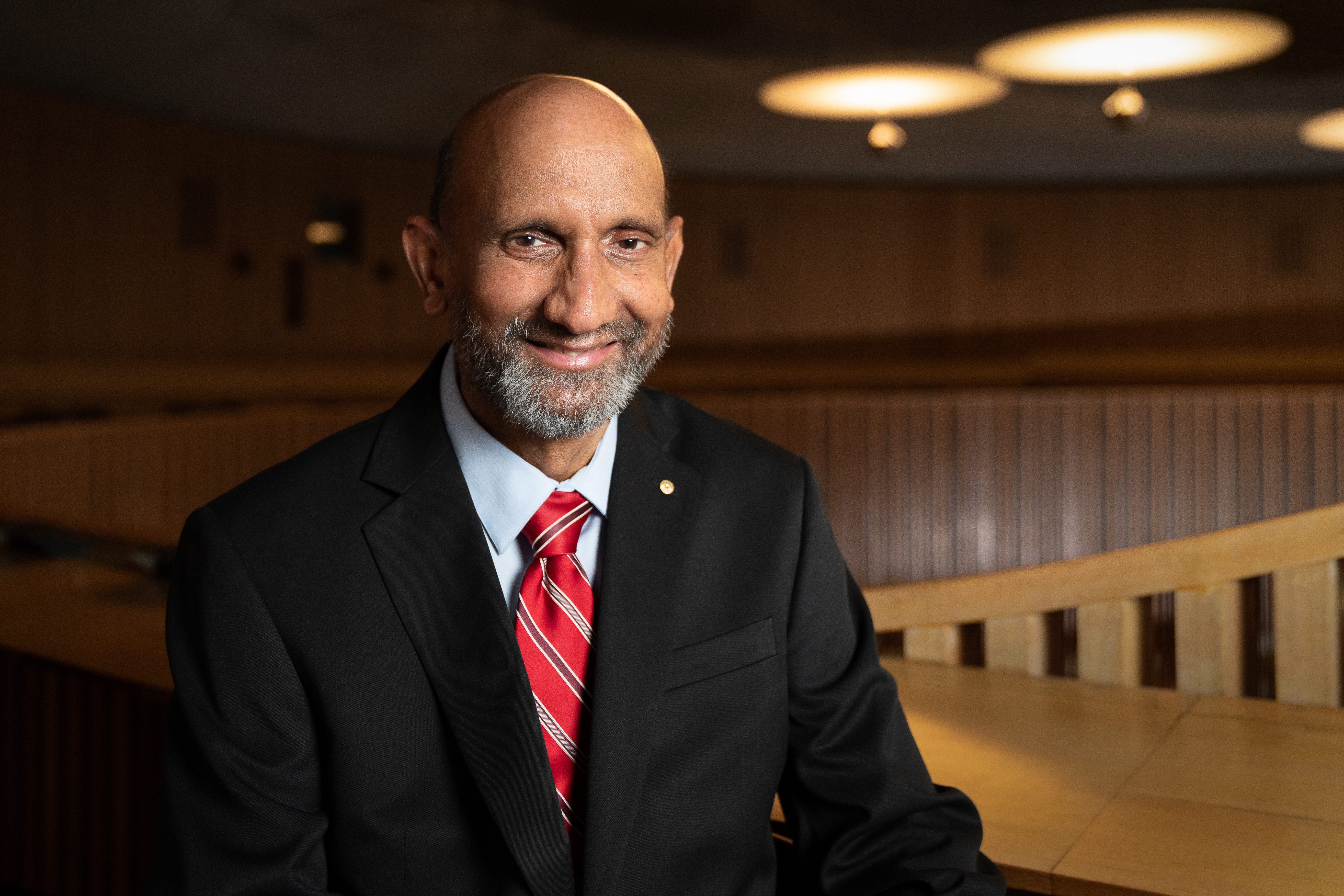 Incoming president Professor Chennupati Jagadish. Photo: Bradley Cummings for the Australian Academy of Science.
