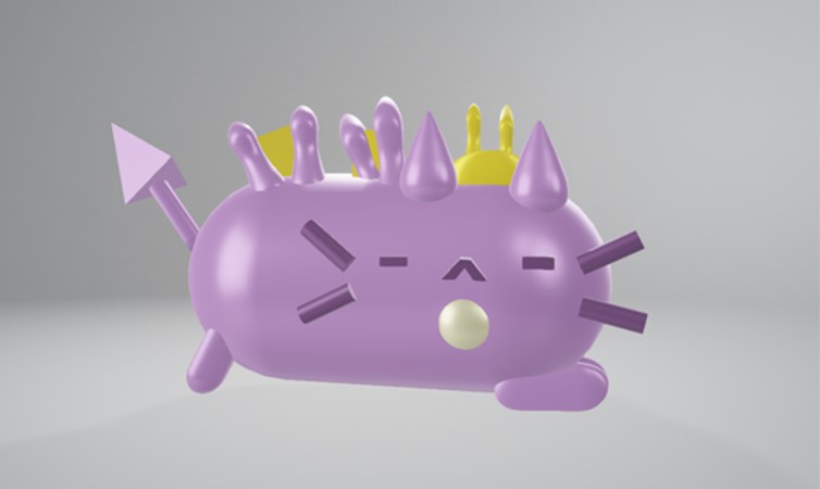 ‘Desert Cat' - one of the animals designed in the Awesome Animals Challenge: an animal that could survive in the desert.