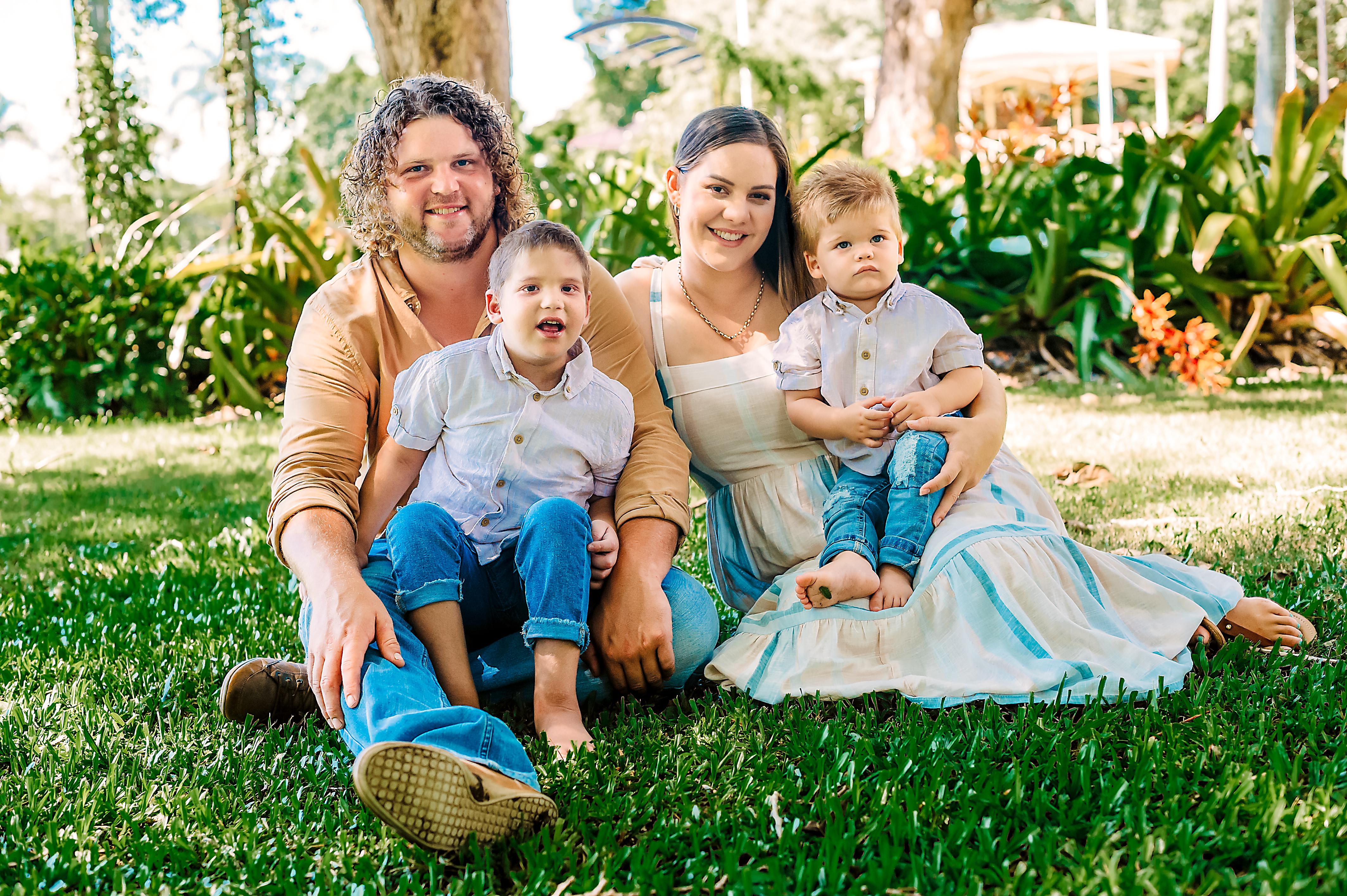 The family of Grayson Little are grateful for the research done into his genetic condition.