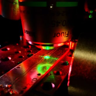 Experimental set up of hBN quantum sensor