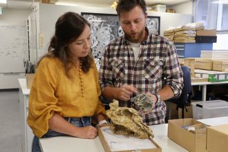 Flinders University Palaeontology Lab