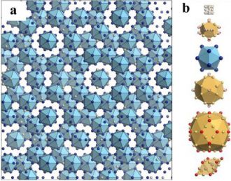 Atomic structure of quasicrystal