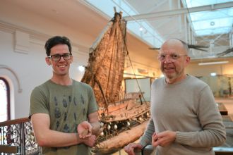 Outrigger canoes ply ancient Pacific trade routes 