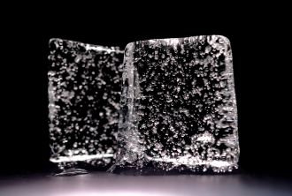 Antarctic ice bubbles