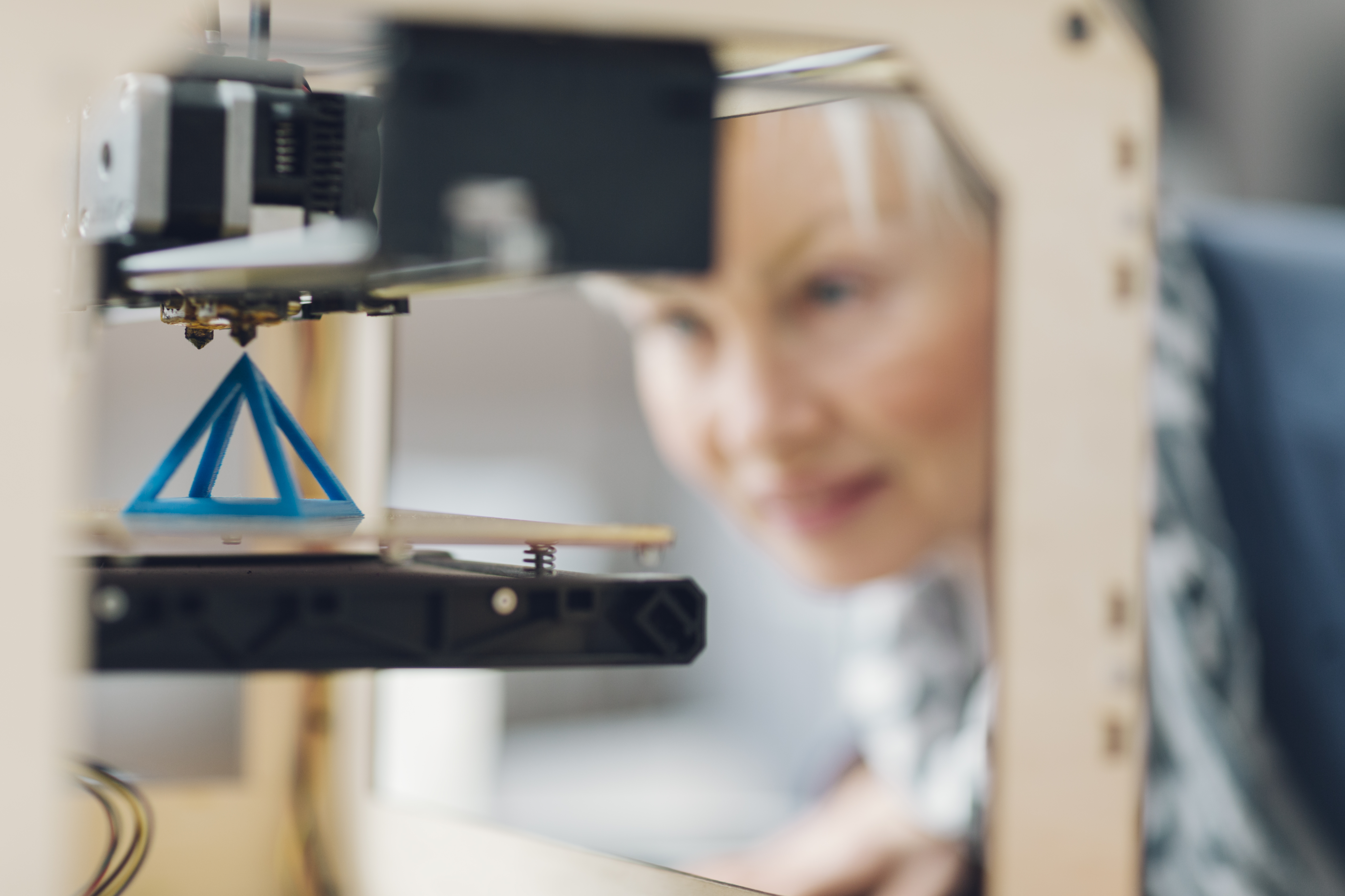 Getty image showing generic 3D printer