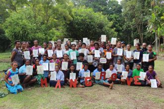 Young conservationists in rural PNG