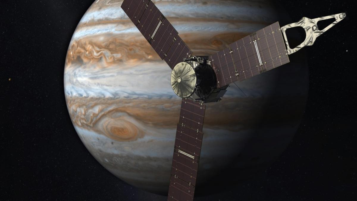 Juno's Jupiter journey. Credit: NASA / JPL Caltech