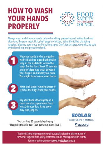 Handwaving poster adults