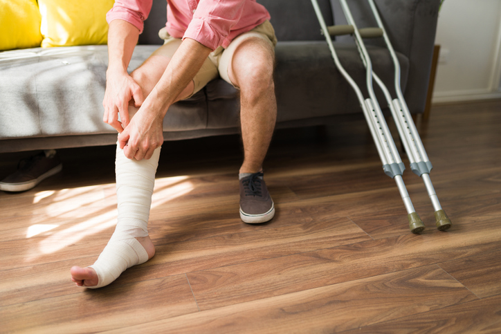 Increased climate temperature impacts compliance with standard lymphoedema treatment of compression bandaging.  Stock photo: Getty Images
