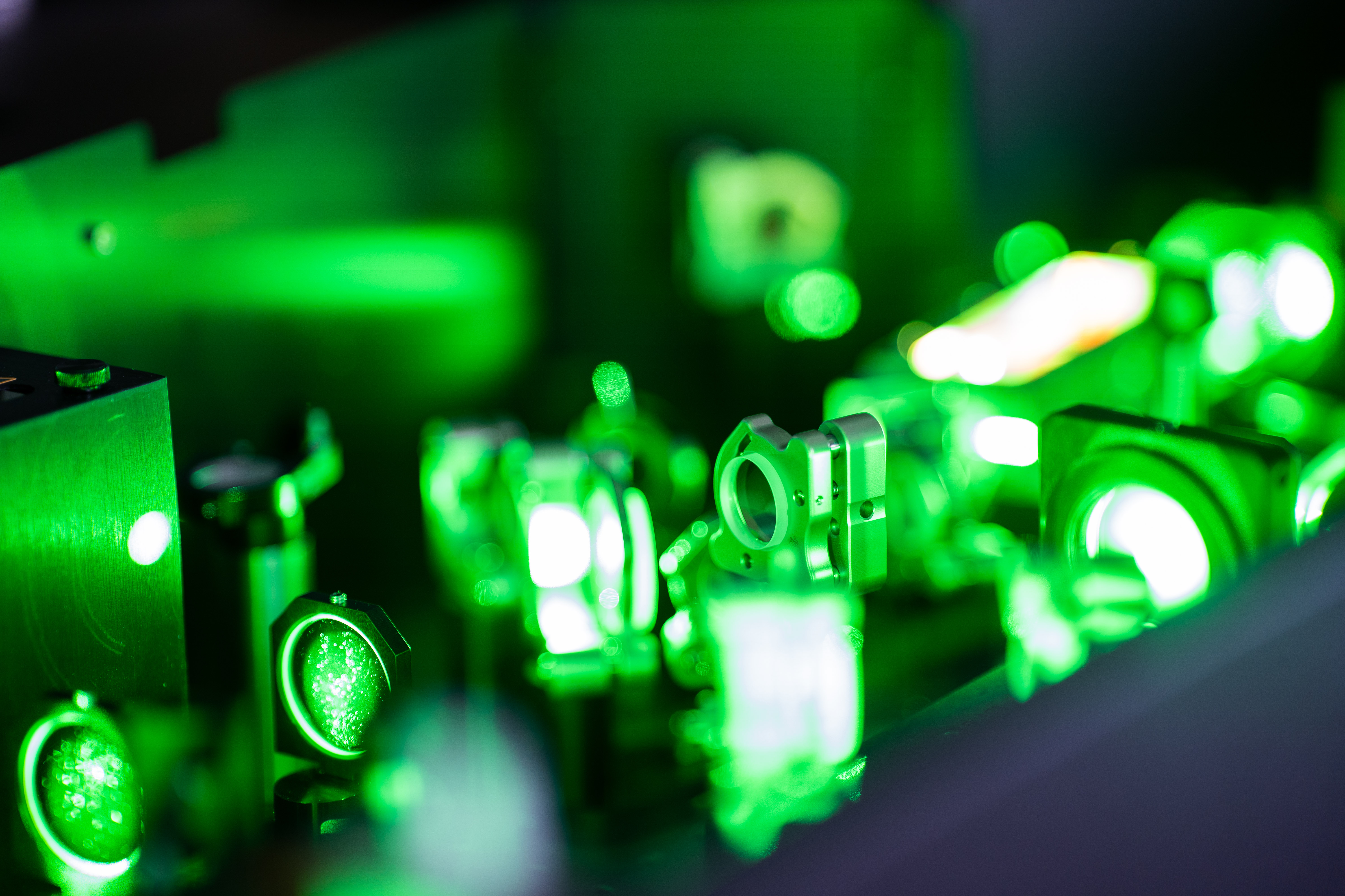 The interferometer at Griffith University.