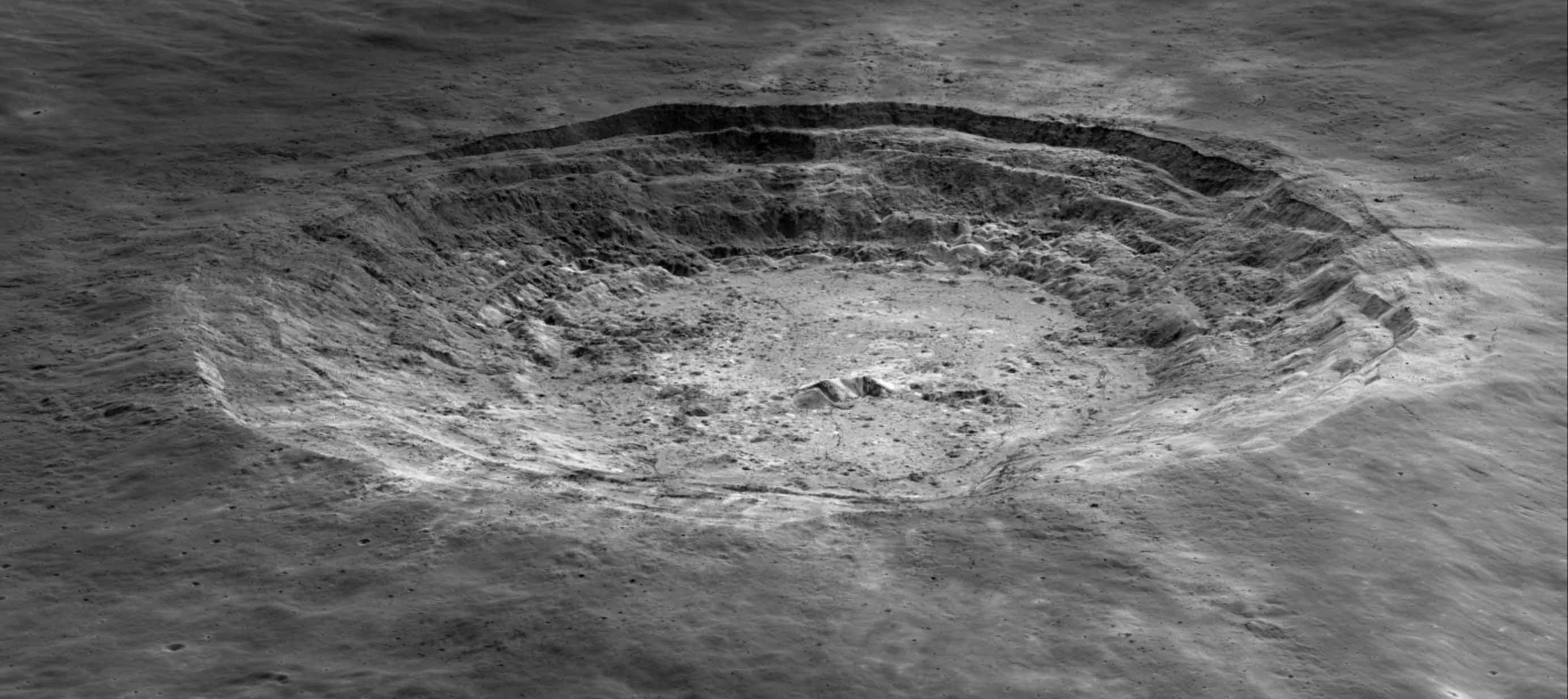 (Credit: NASA/GSFC/Arizona State University) The Moon's Aristarchus Crater.