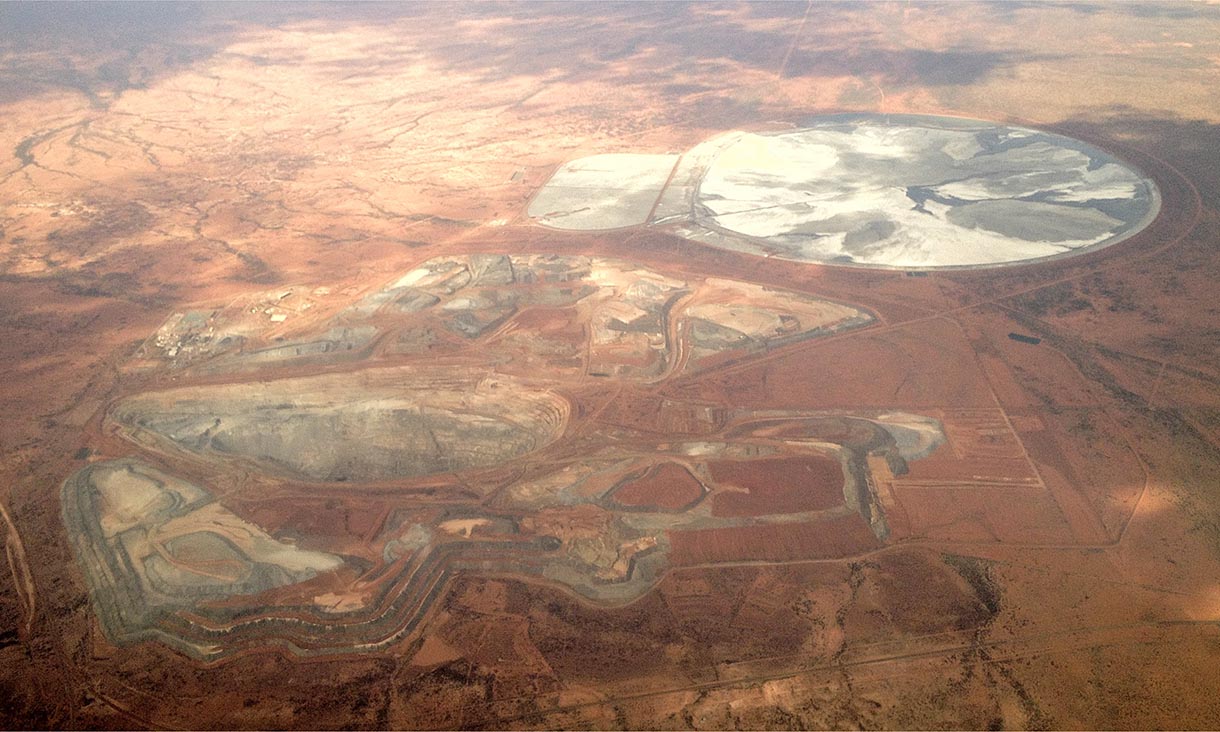 Mount Keith nickel mine, Western Australia. Credit Dr Gavin Mudd, RMIT.
