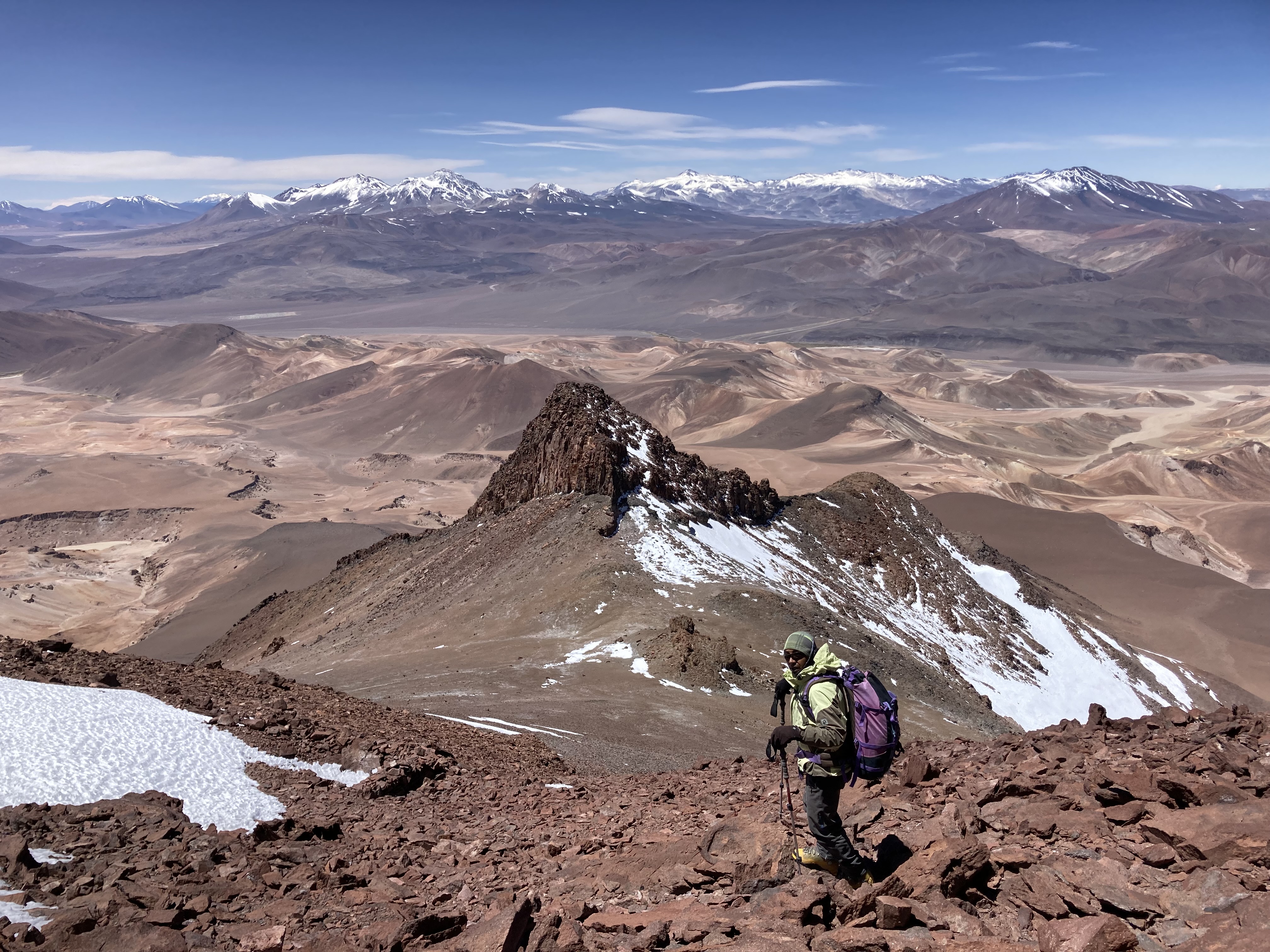 Just below the summit of Volcán Copiapό, 6,052 m (Puna de Atacama, northern Chile). CREDIT Jay Storz.JPG
