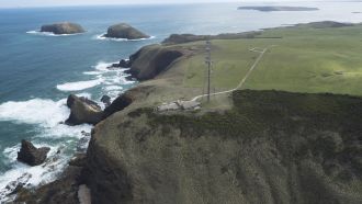Cape Grim Baseline Air Pollution Station in Tasmania