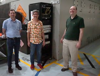 Experiment team at ANSTO