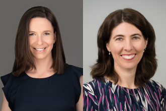 Authors Dr Georgia Mills (left) and Dr Giselle Kidson-Gerber