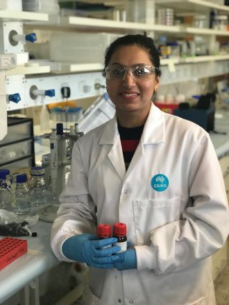 CSIRO’s senior Postdoctoral Fellow, Dr Ruhani Singh 