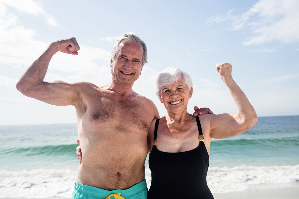 Resistance training – also known as strength or weight training – can give older men and women similar muscle and strength gains. Photo: Shutterstock.