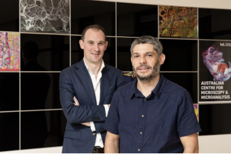 Dr Matthew Griffith and Rafael Crovador