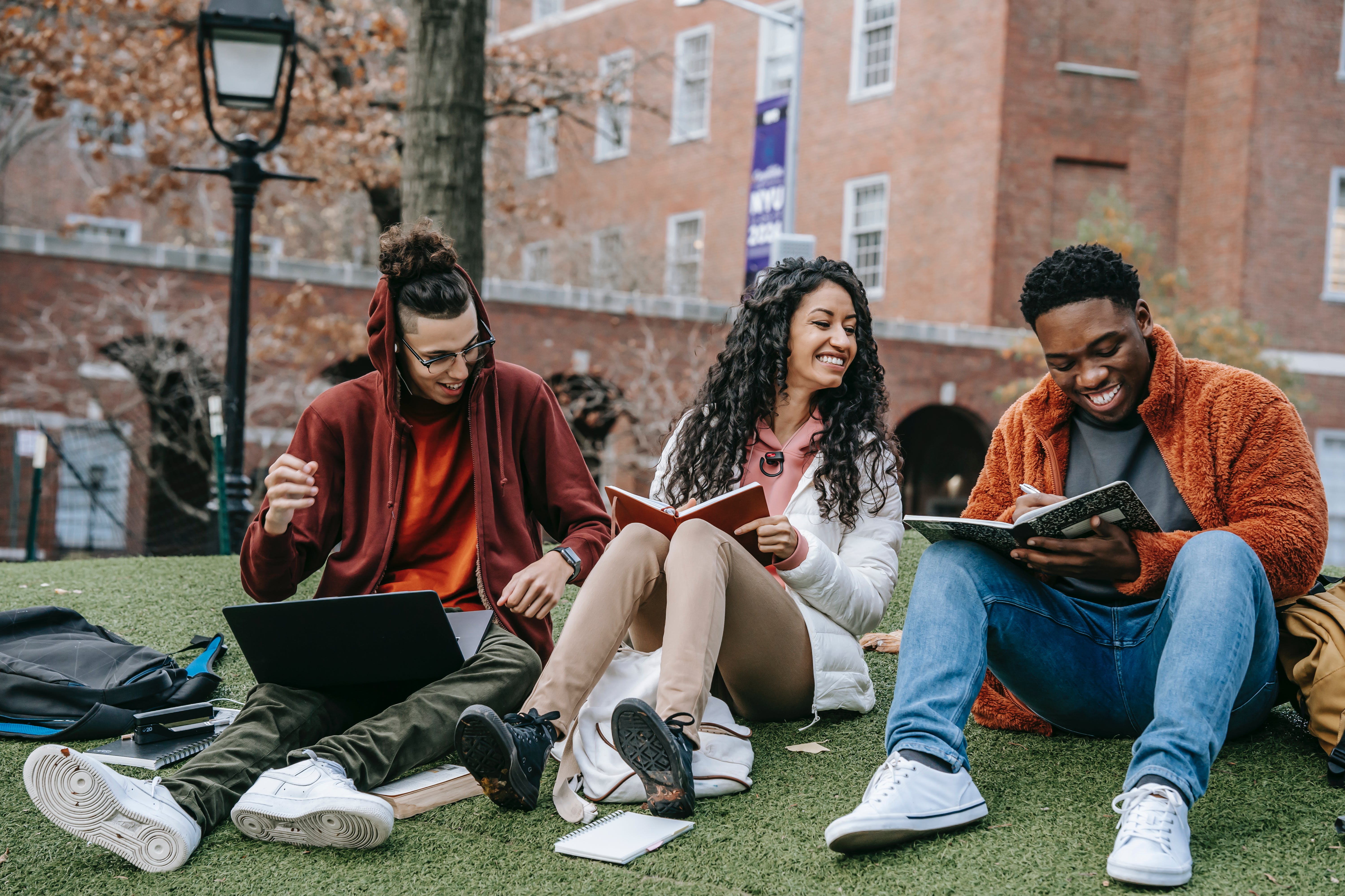 Image Caption: Students at a university.    Image Credit: Keira Burton, Pexels, CC0 (https://creativecommons.org/publicdomain/zero/1.0/) 