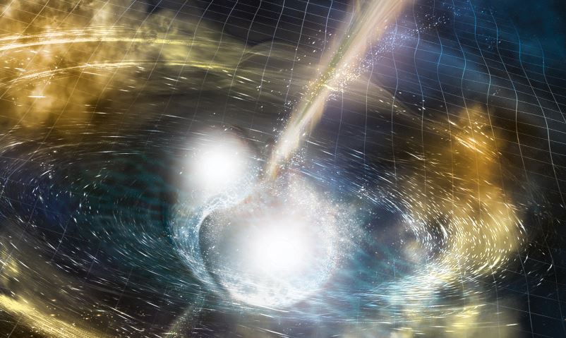 Artist's Impression (Credit: National Science Foundation/LIGO/Sonoma State University/A. Simonnet)