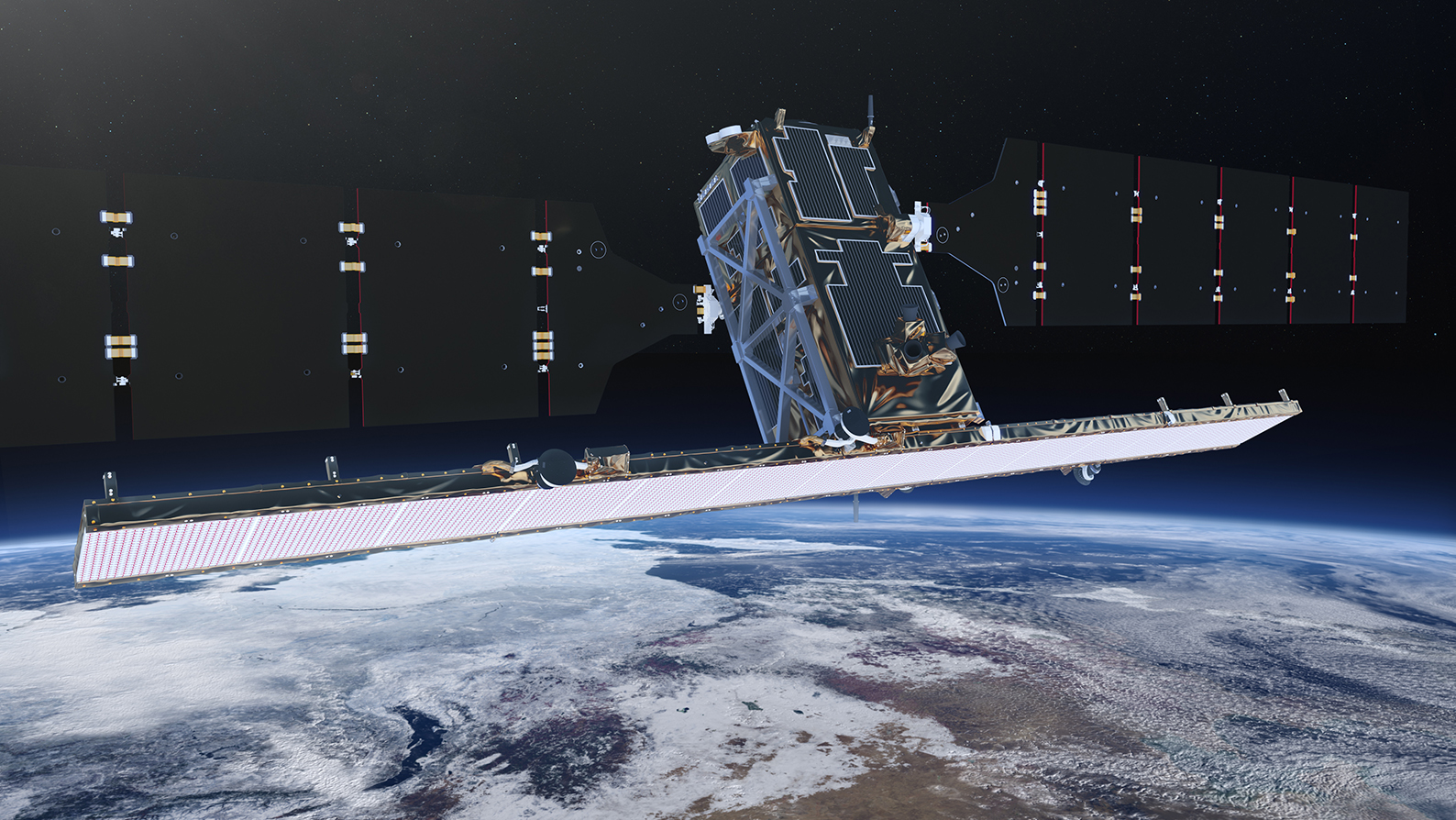 TThe research used Synthetic Aperture Radar data obtained by the European Space Agency Sentinel-1 satellite. Picture: European Space Agency