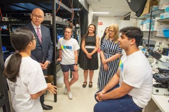 Participants at the National Youth Science Forum 