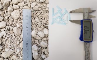 RCA and shredded face mask mix