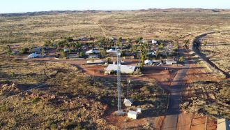  Aerial shot of one of the research sites Yuelamu