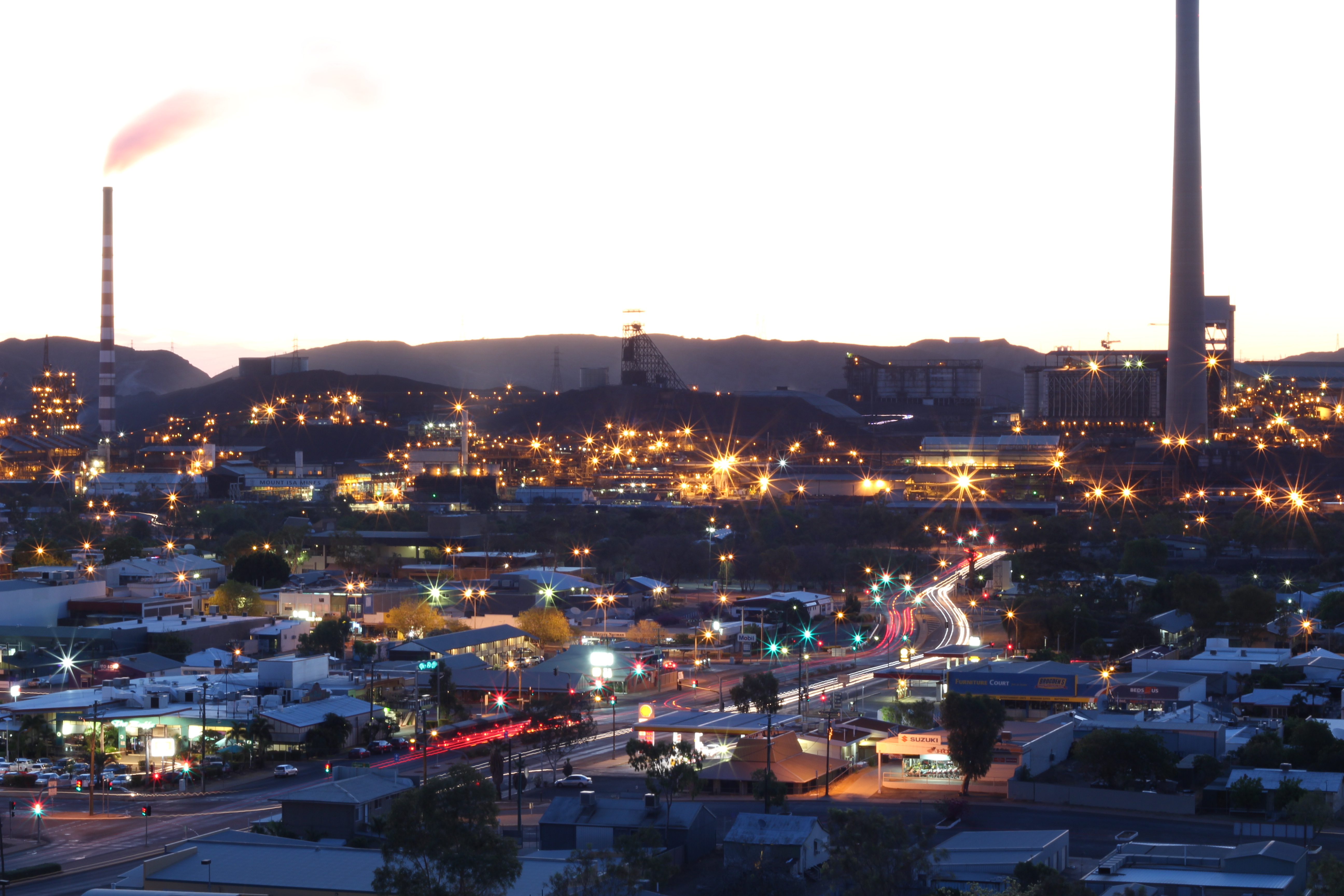 Evening life in Mount Isa QLD, by Platima, Adobe Stock