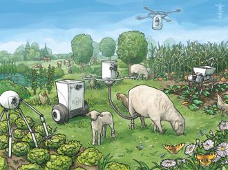 Farm robot utopia